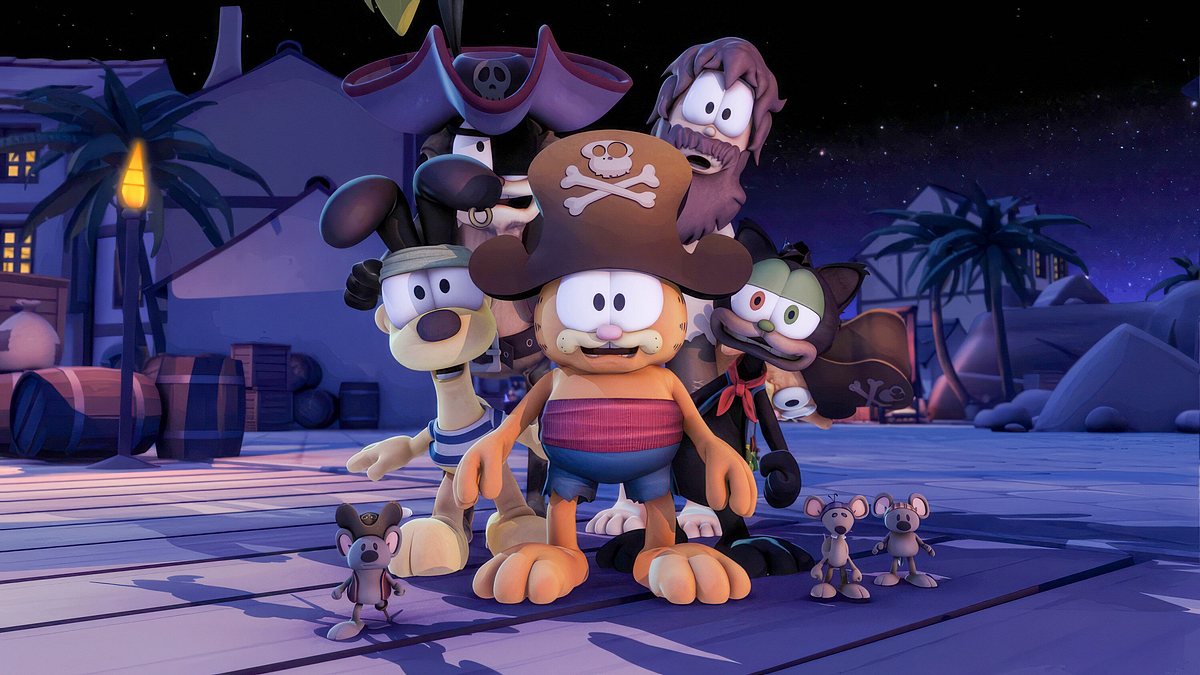 the garfield show