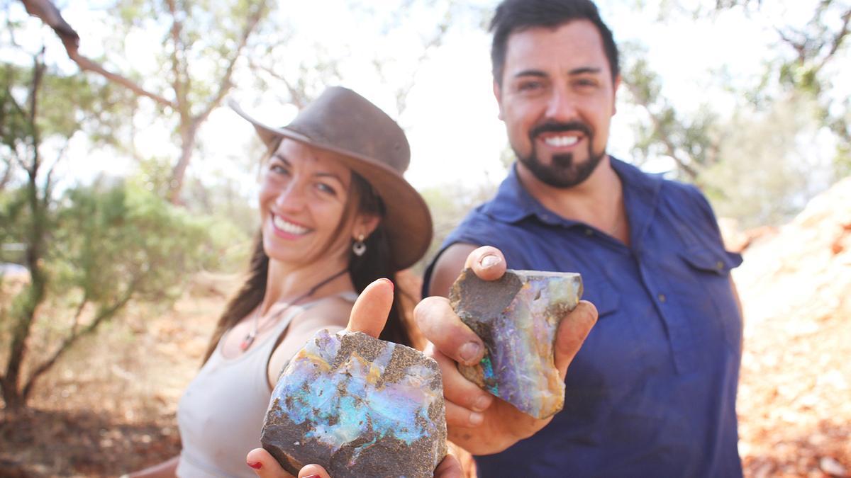 outback opal hunters - edelsteinjagd in australien