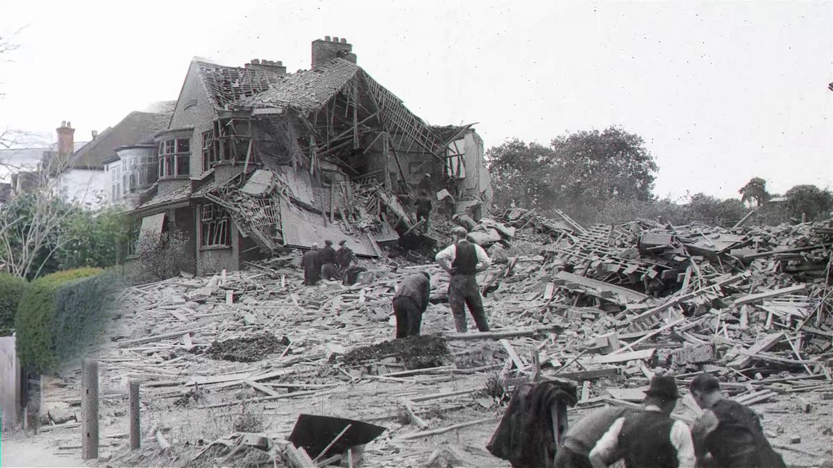 der zweite weltkrieg von oben