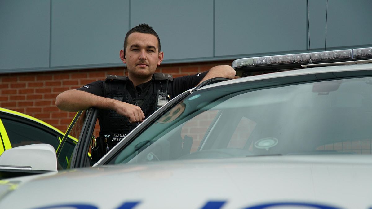 englands straßen-cops