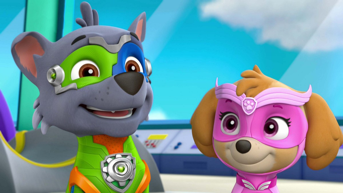 paw patrol: mighty pups