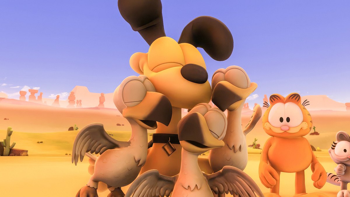 the garfield show