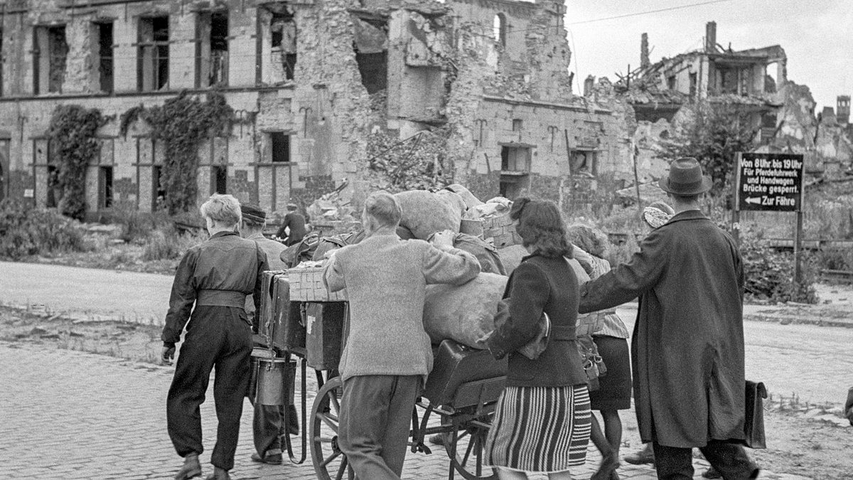 80 jahre kriegsende im westen - zwischen trümmern und hoffnung