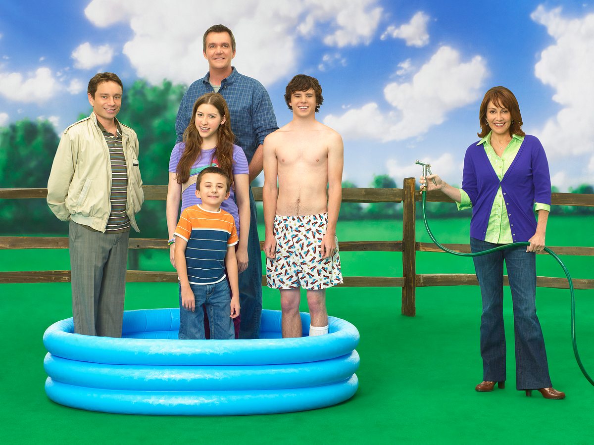 the middle
