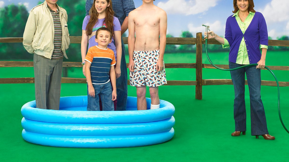 the middle