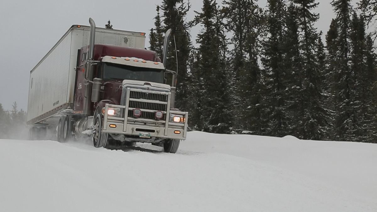 ice road truckers - gefahr auf dem eis