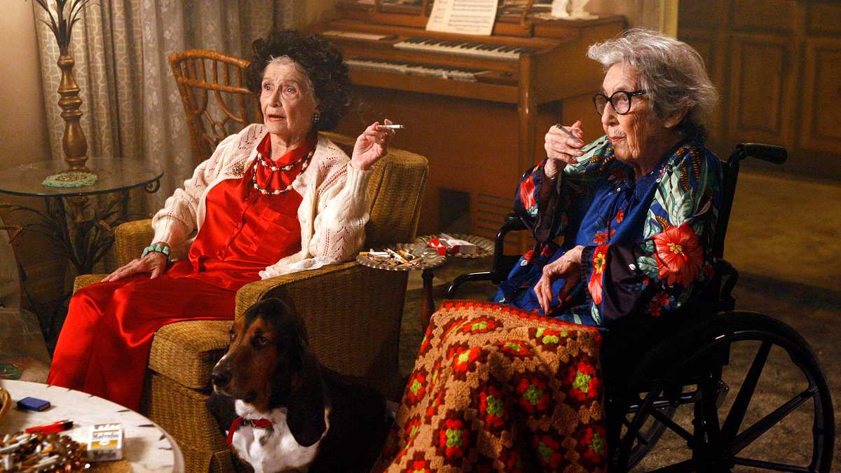 the middle