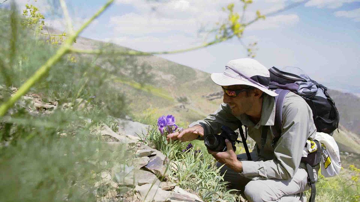 der damavand - gerlinde kaltenbrunner und peter habeler im iran