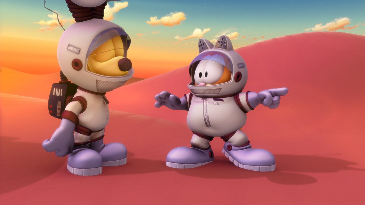 the garfield show