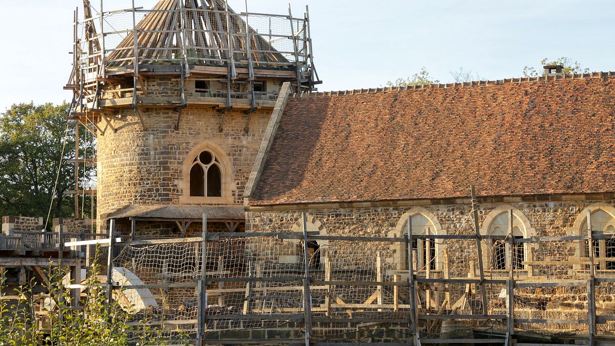 guédelon ii. die burg-baustelle