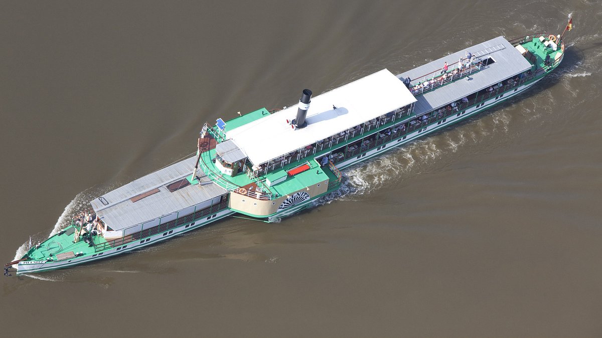 die elbe von oben