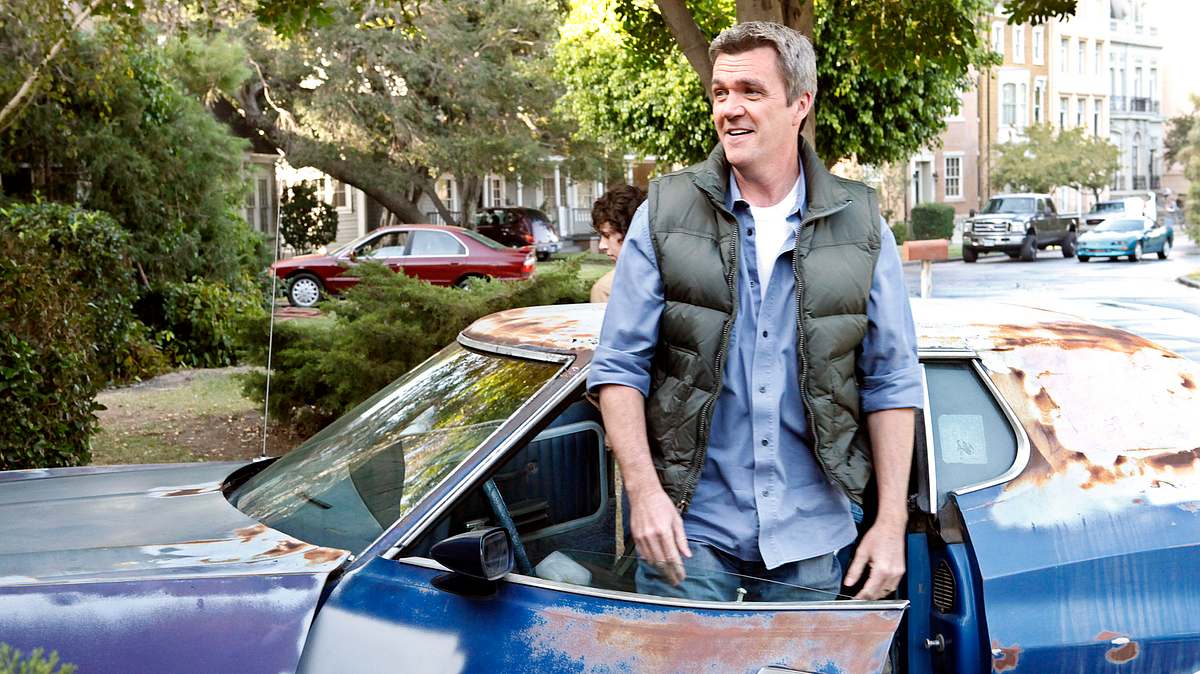 the middle