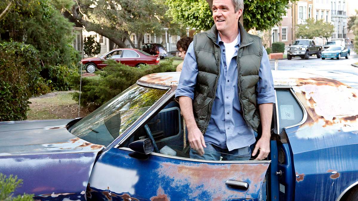 the middle