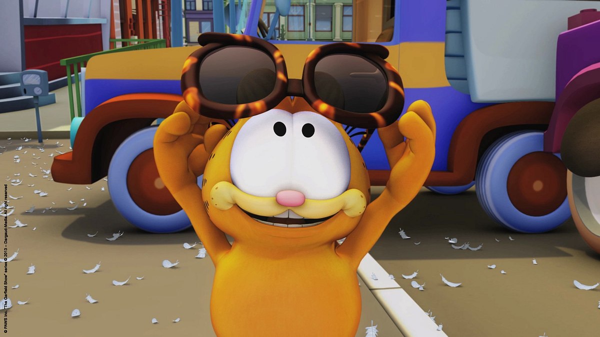 the garfield show
