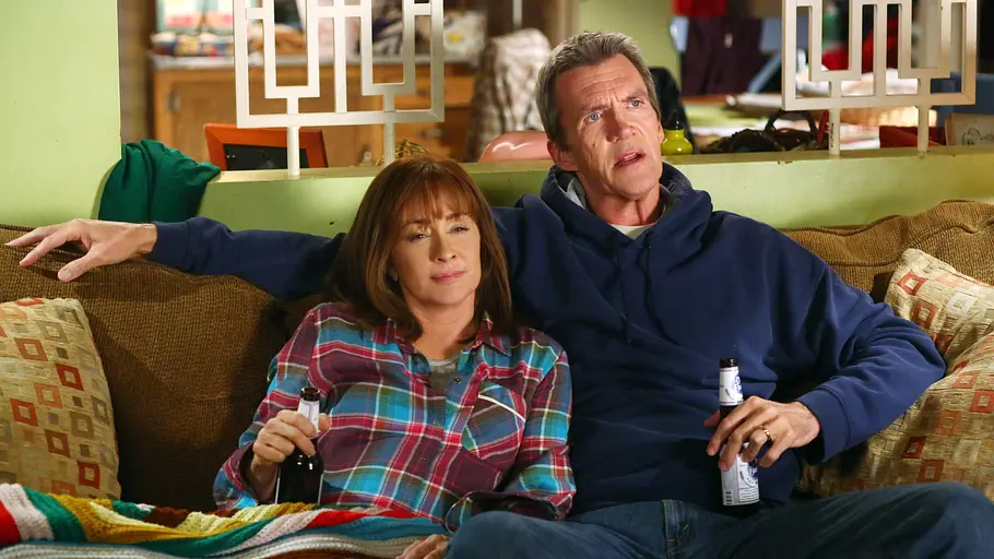the middle