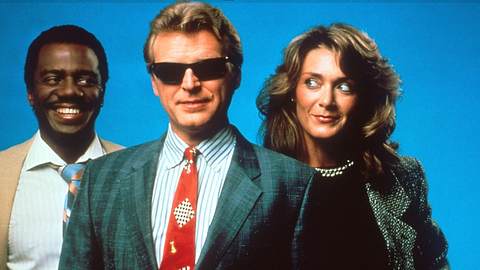 David Rasche als Sledge Hammer im Jahr 1988