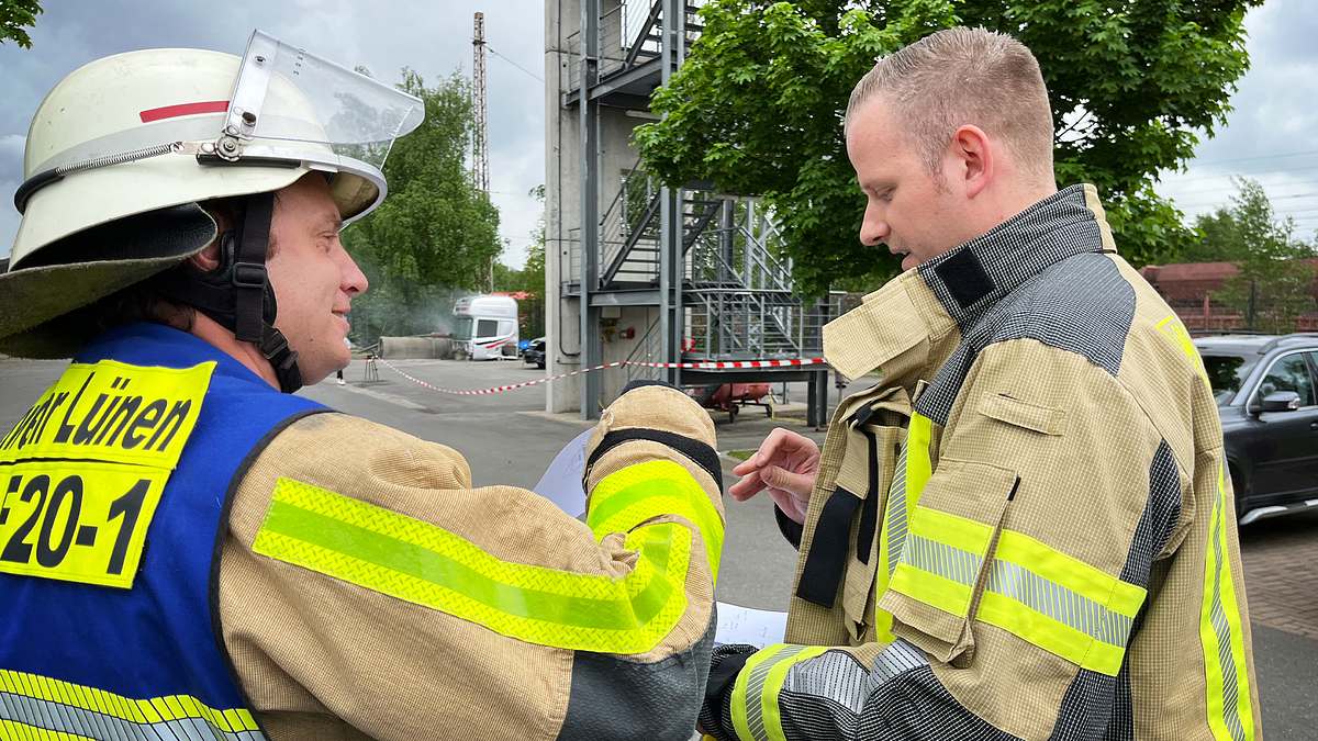 112: feuerwehr im einsatz