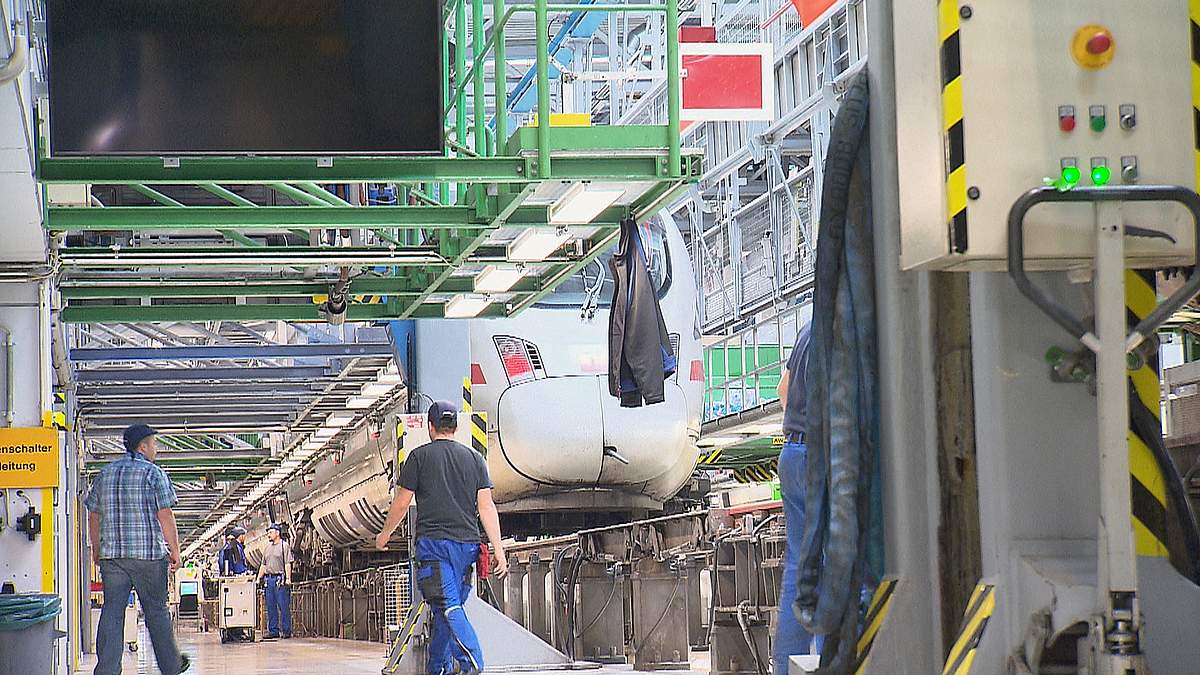 der ice - highspeed auf schienen