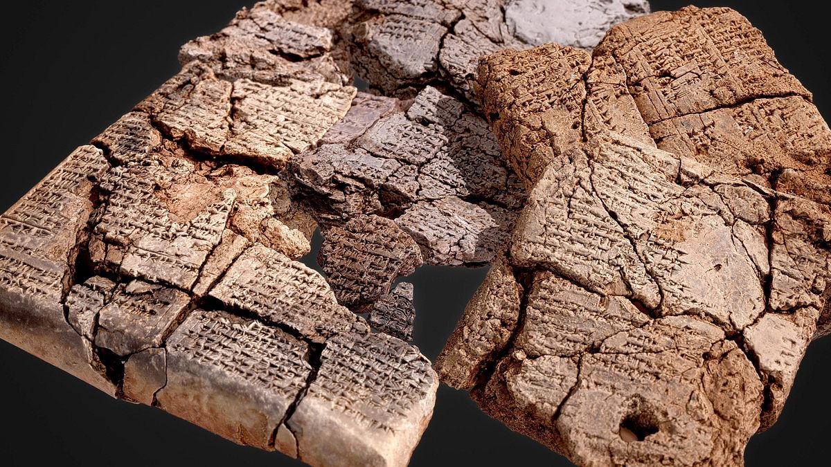 die geretteten schätze mesopotamiens