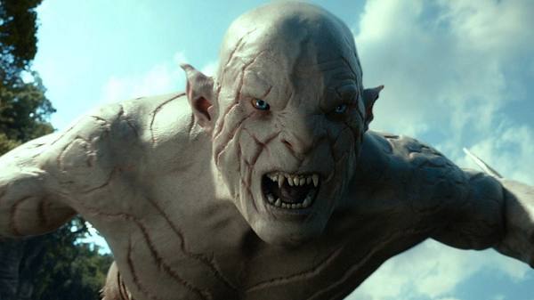 Bennett als Azog in Hobbit - Smaug