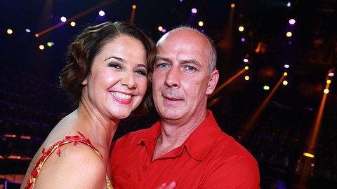 Mario Basler, Doris Büld - Foto: RTL / Stefan Gregorowius