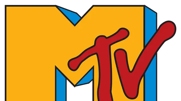 Das Senderlogo von MTV zeigt ein rotes TV auf gelbem M - Foto: MTV