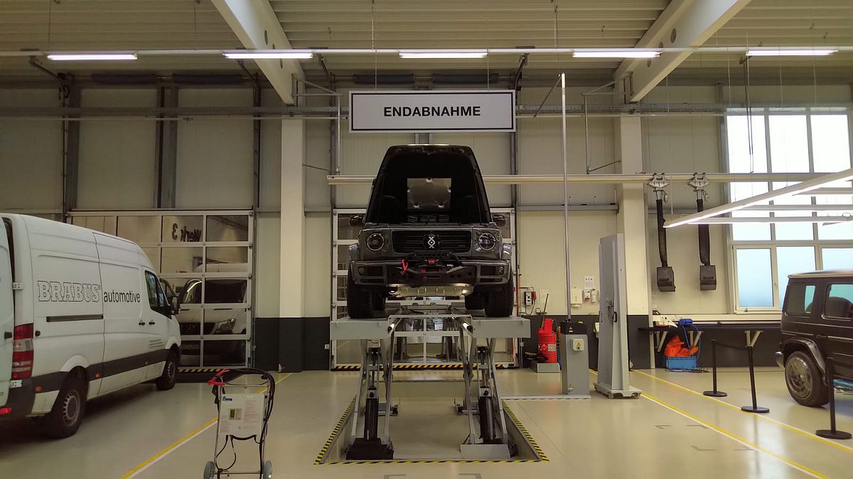 festung auf vier rädern - brabus invicto