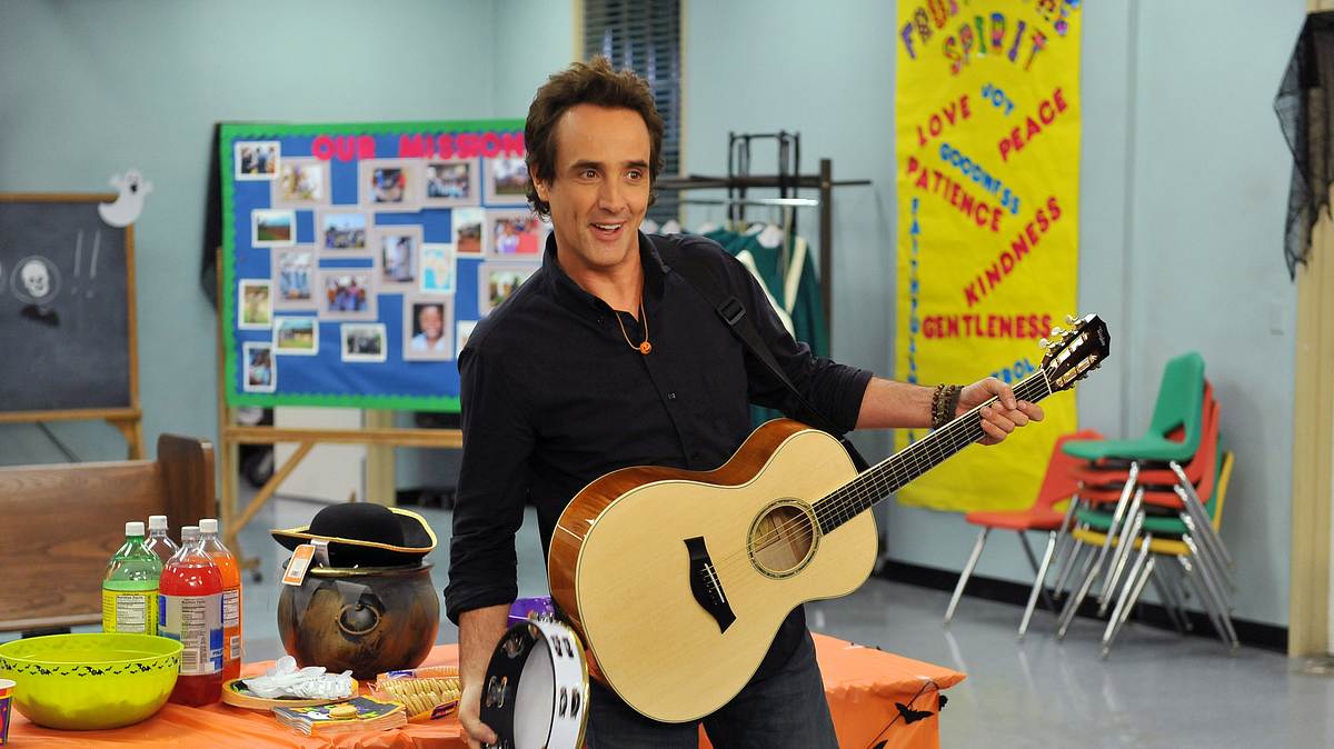 the middle