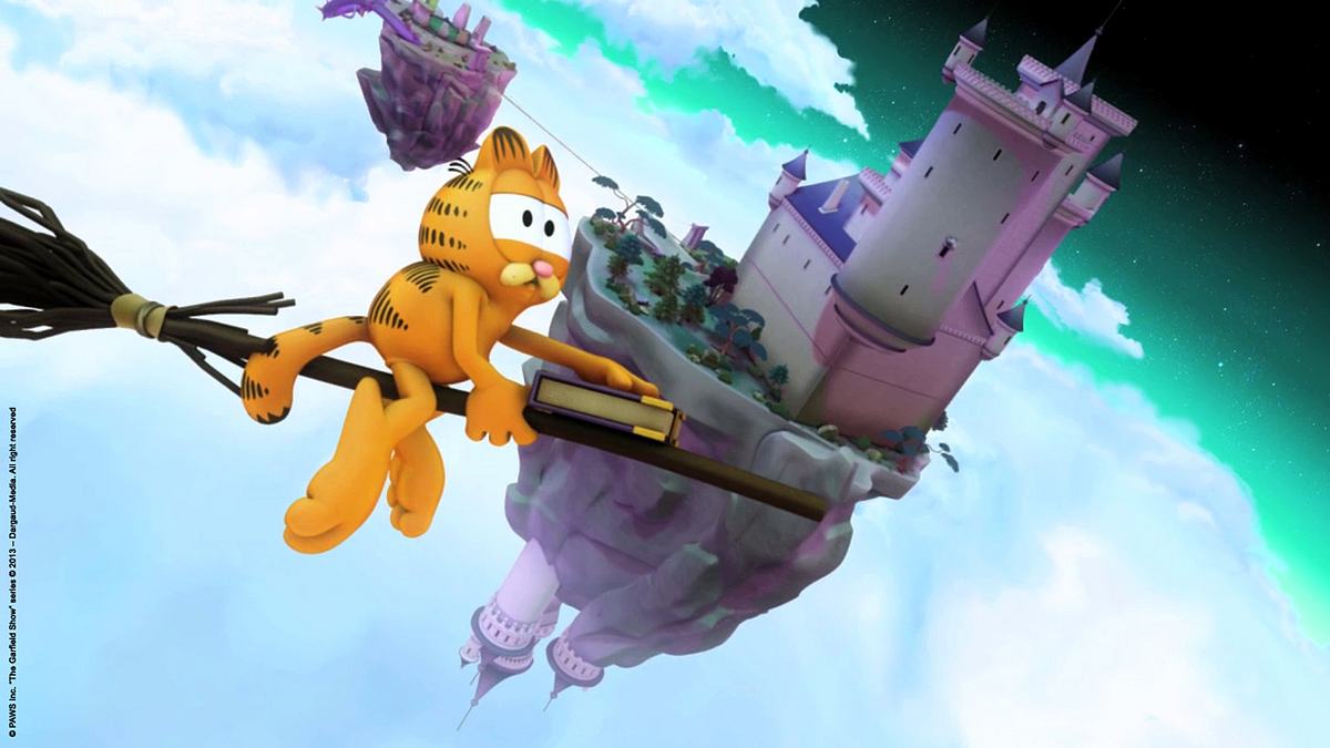 the garfield show