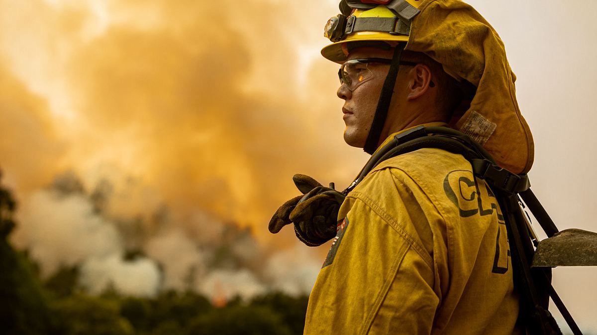 cal fire - feueralarm in kalifornien