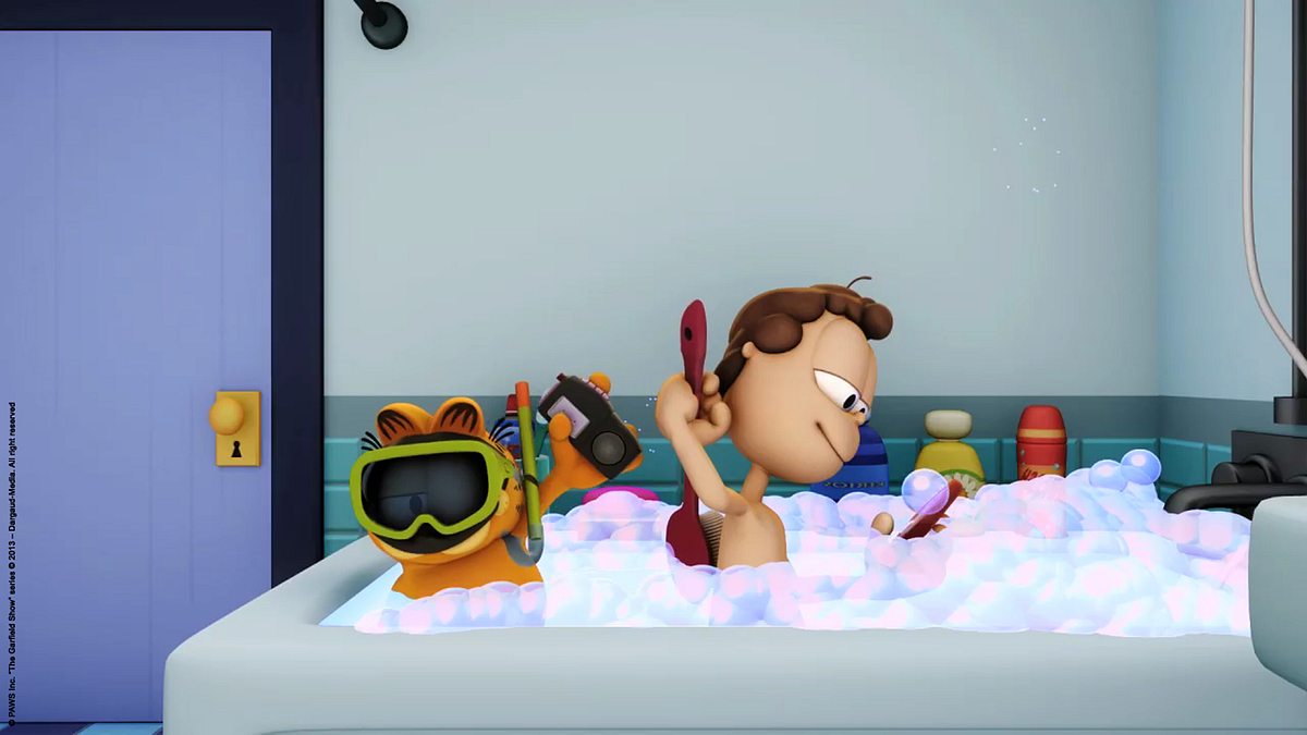 the garfield show