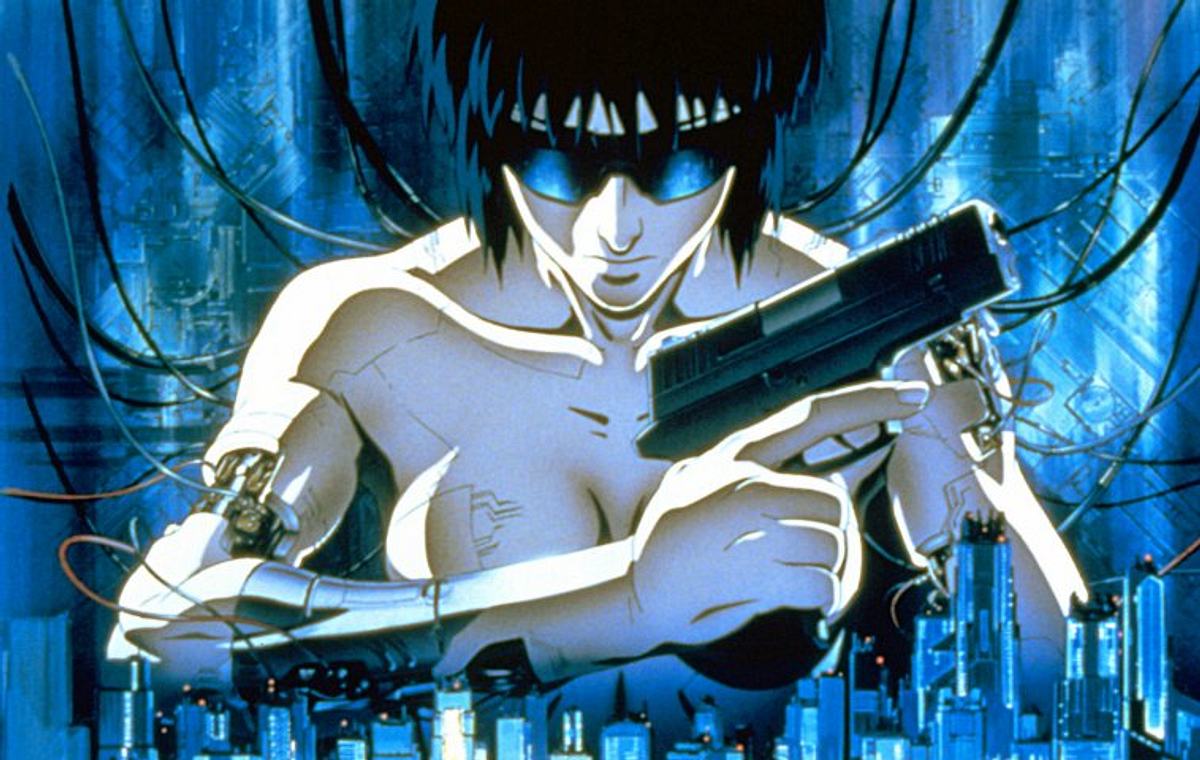 Takeshi Kitano in Ghost in the Shell