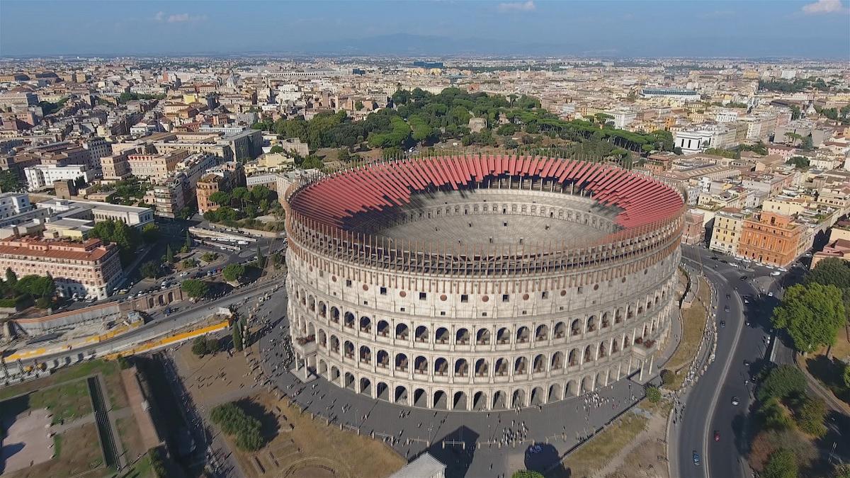 das antike rom in 3d - virtuelle zeitreise zu den großen bauwerken