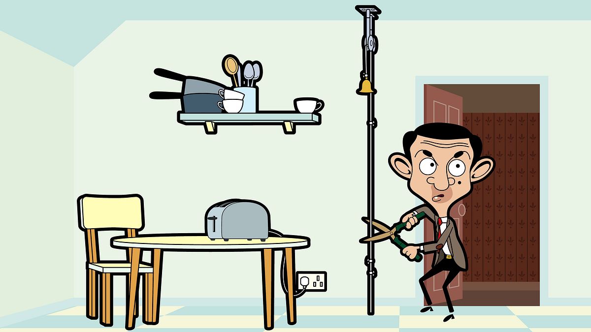 mr. bean - die cartoon-serie