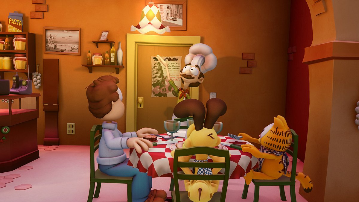 the garfield show