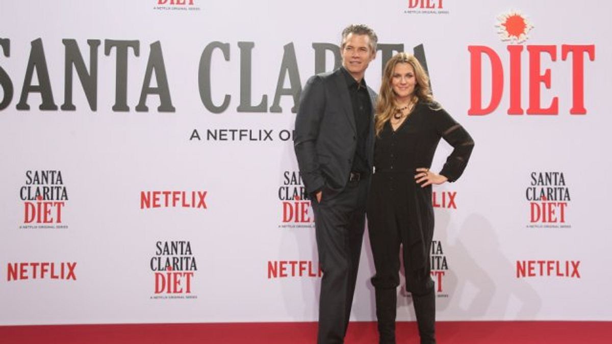 Drew Barrymore Timothy Olyphant Santa Clarita Diet Berlin
