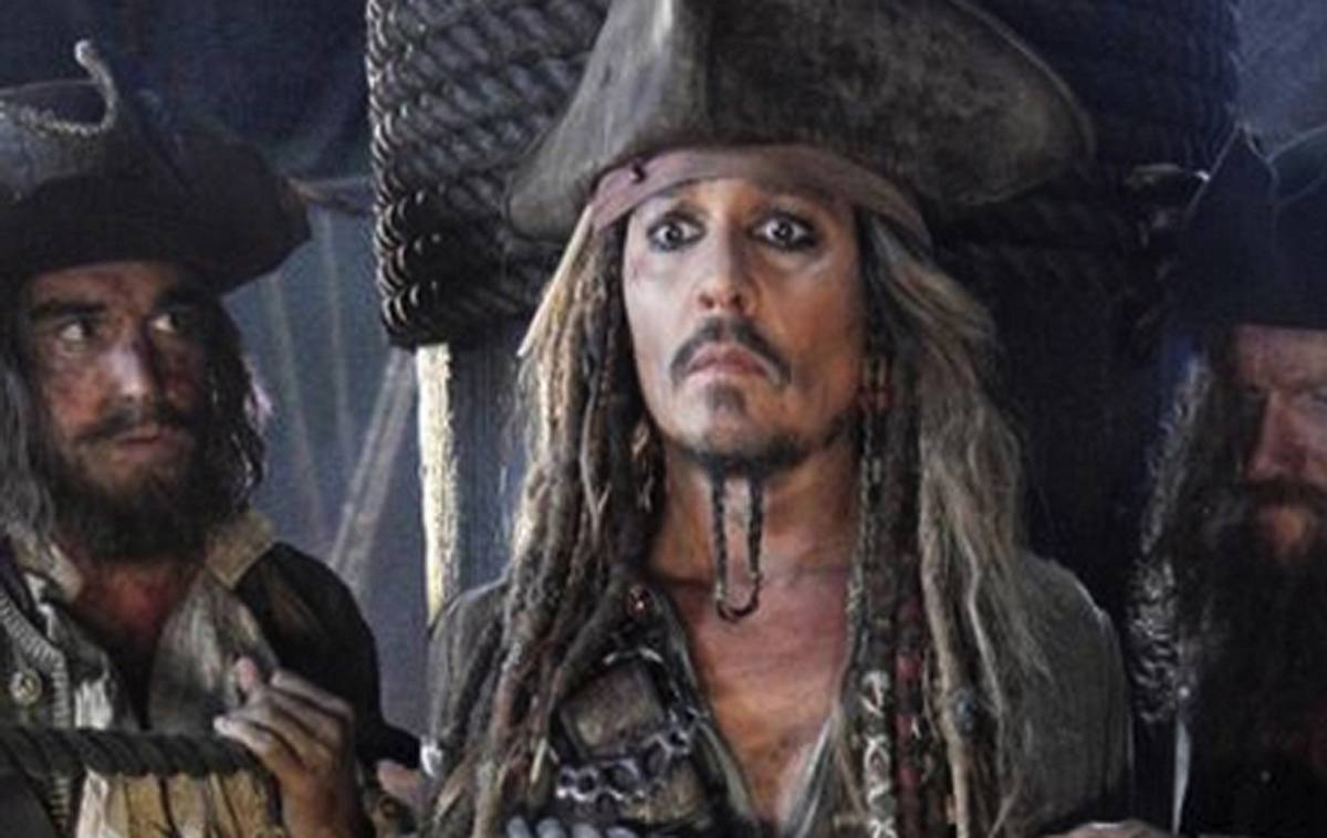 Johnny Depp in Fluch der Karibik 5