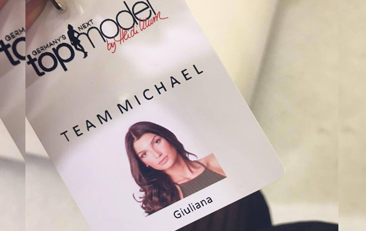 GNTM Giuliana Farfalle ist im Team Michael