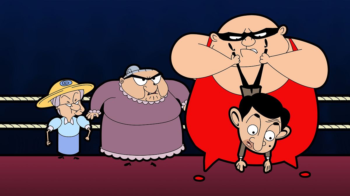 mr. bean - die cartoon-serie