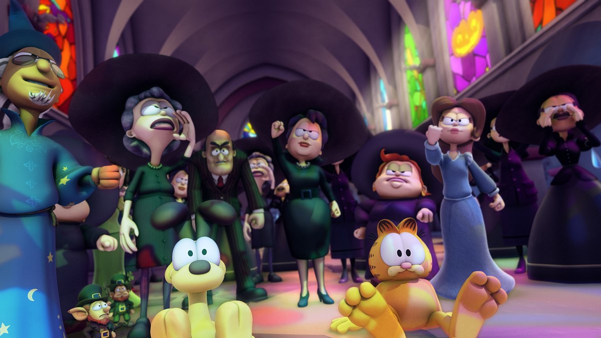 the garfield show