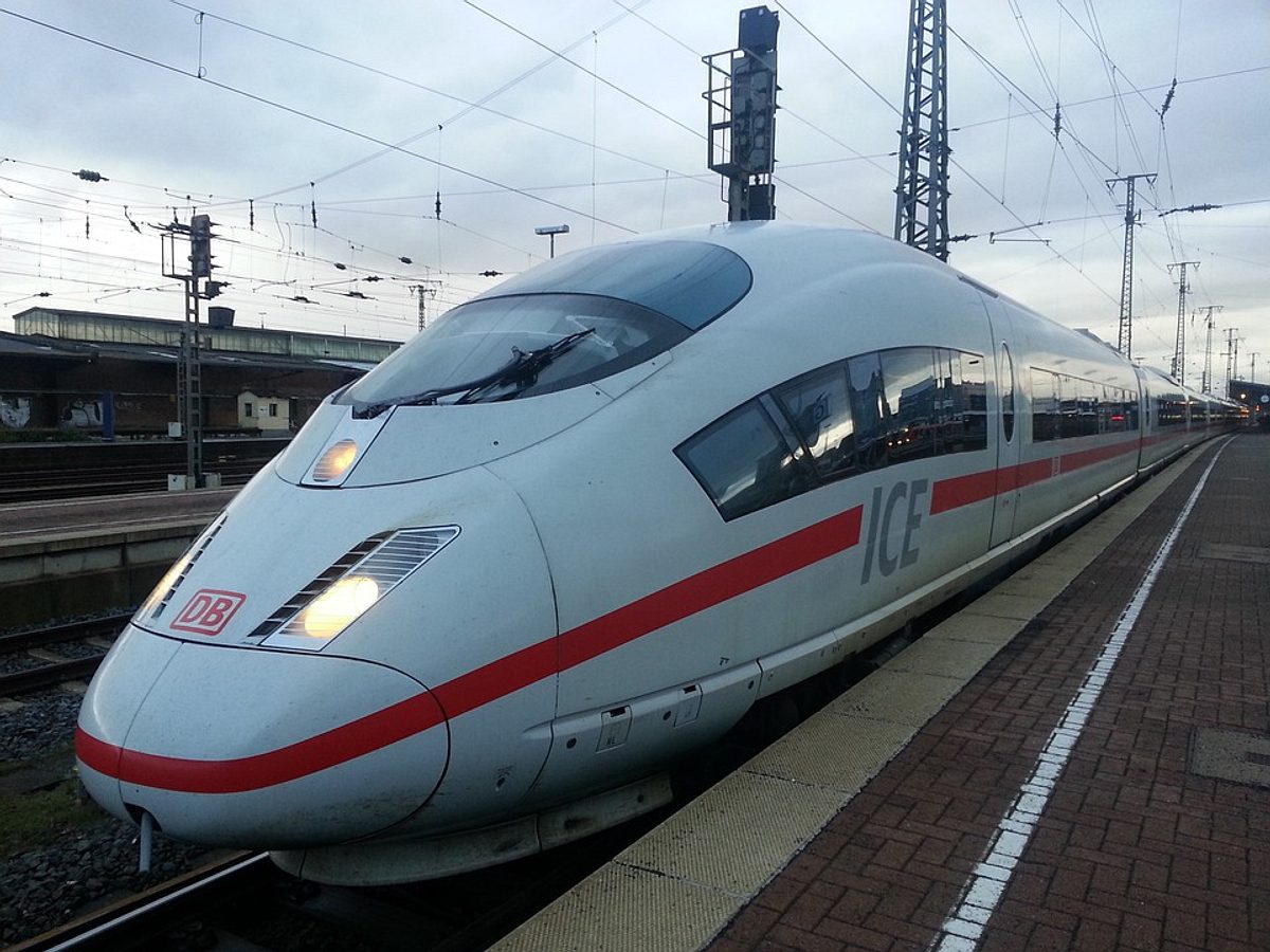 der ice - highspeed auf schienen