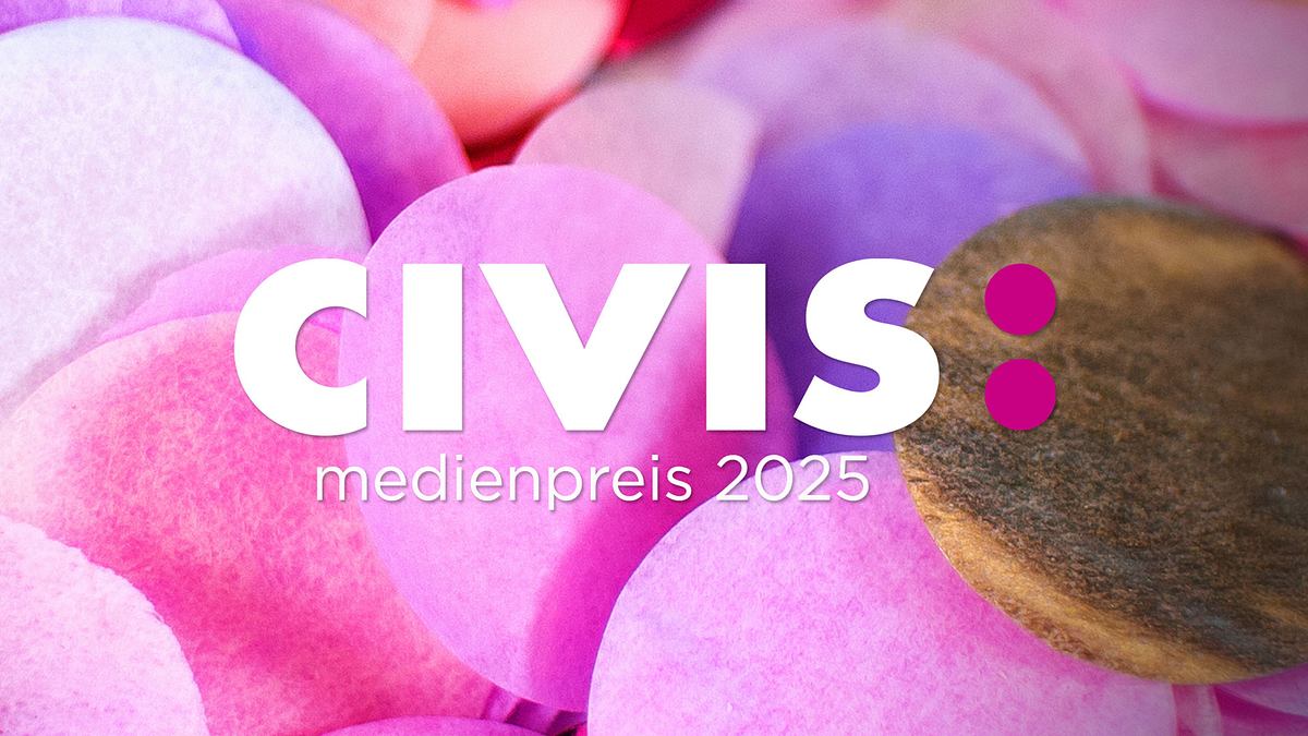 civis medienpreis 2025 - verleihung des civis medienpreises 2025