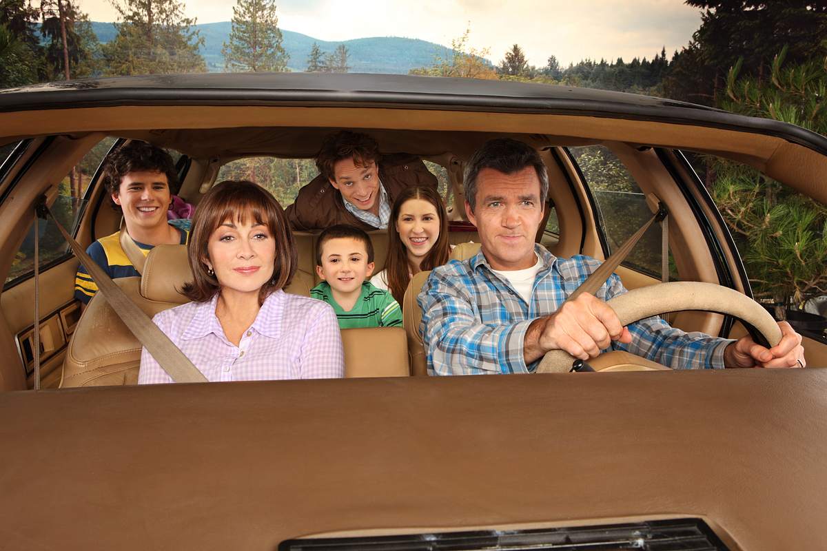 the middle
