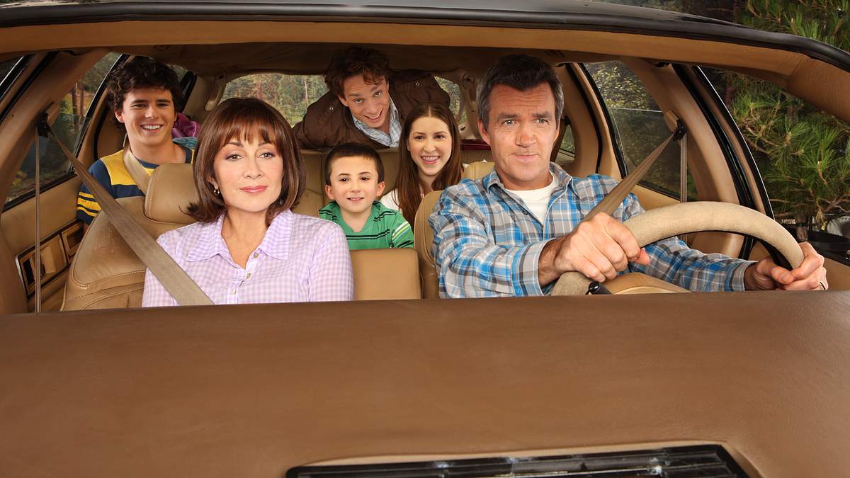the middle