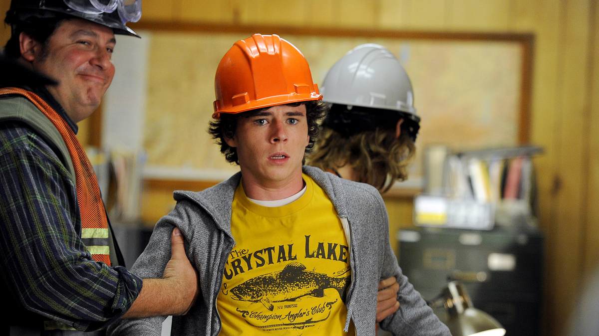 the middle