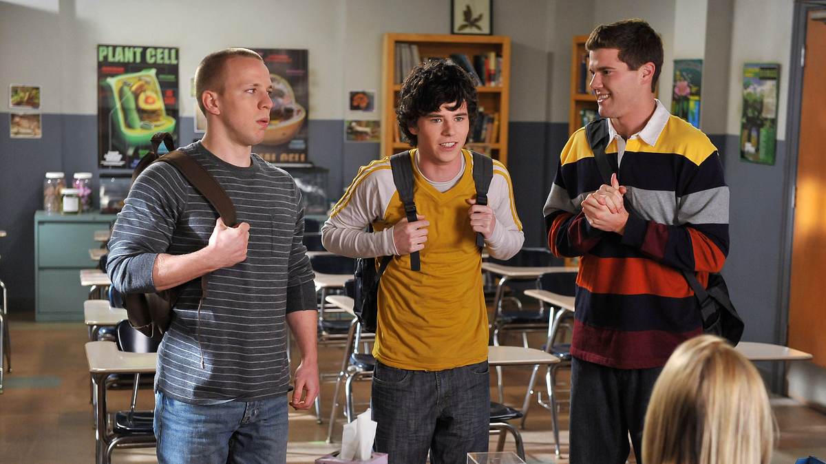 the middle
