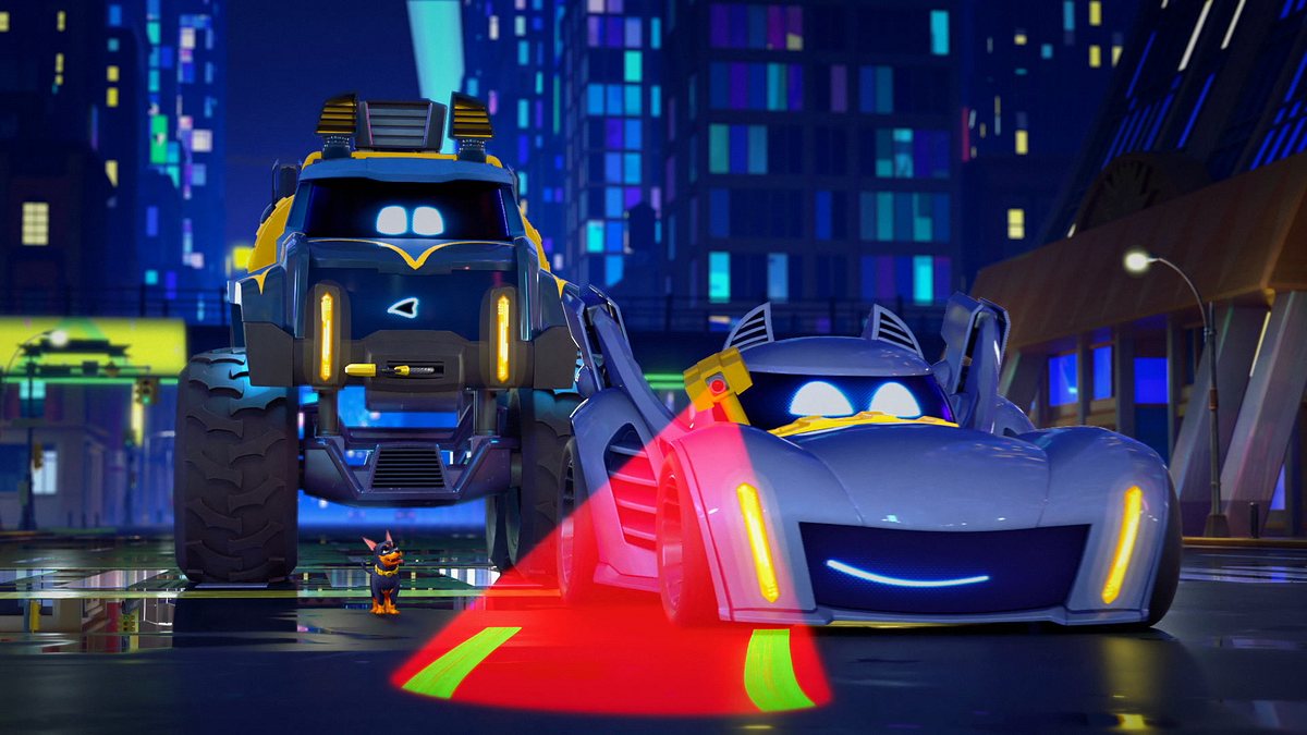 Hier kommen die Batwheels hier kommen die batwheels