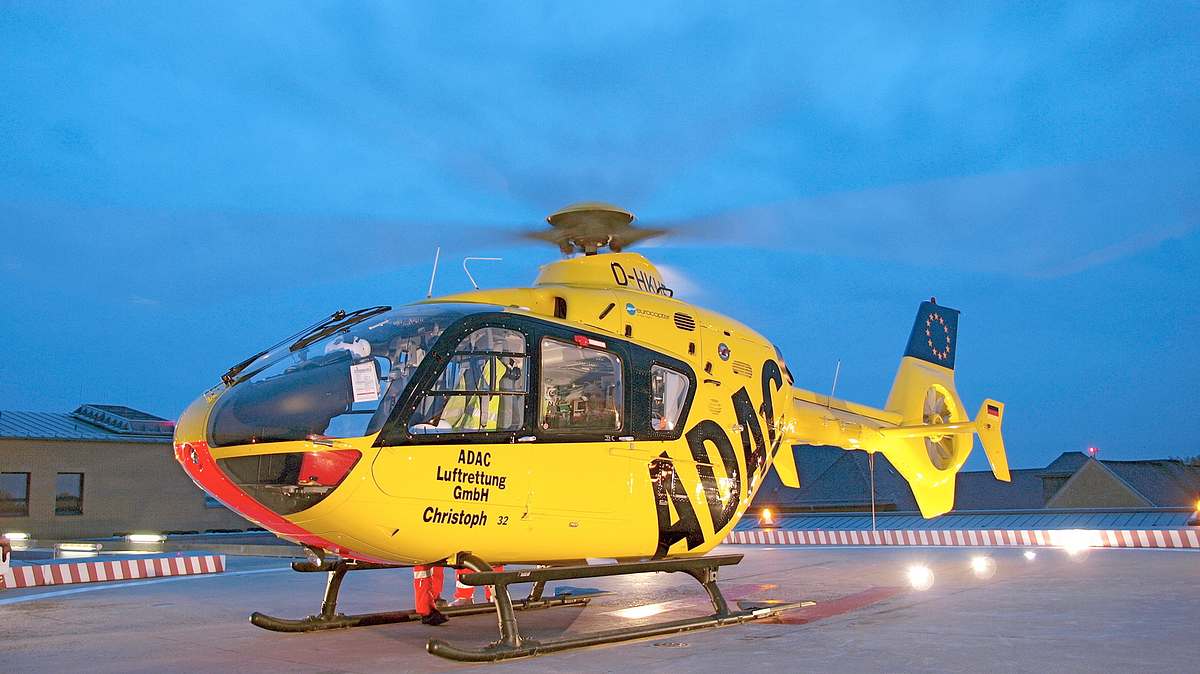 fliegende intensivstation - ein rettungshelikopter entsteht