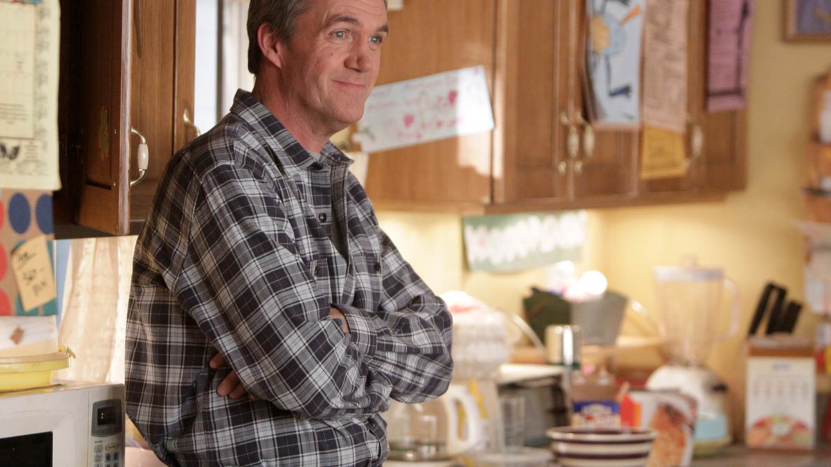 the middle