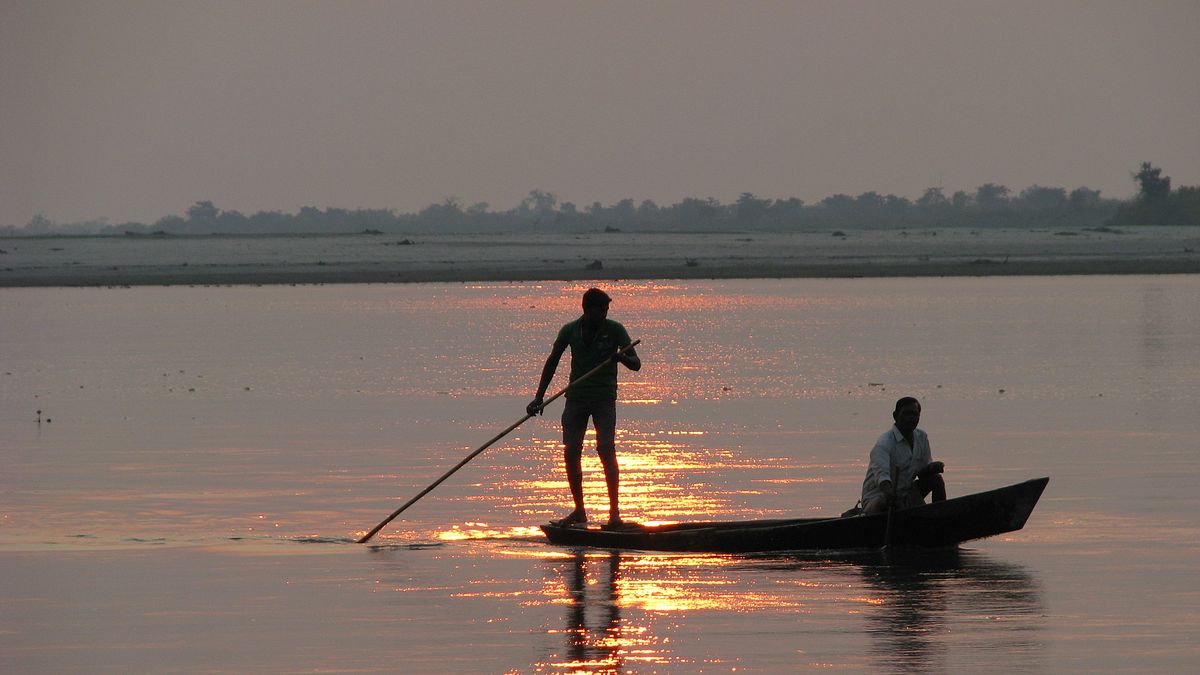 brahmaputra - wasser vom himalaja